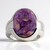 Anello in argento con Charoite