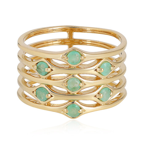 Socoto-Smaragd-Silberring