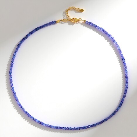 Tanzanite Silver Necklace