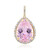 Ciondolo in argento con Kunzite