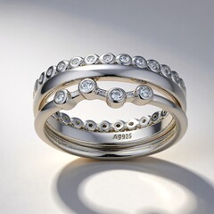 Anello in argento con Zircone