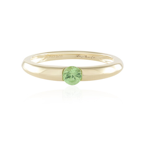 9K Tanzanian Tsavorite Gold Ring (de Melo Gold)