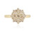 I2 Schokoladen-Brillant-Goldring (SUHANA)