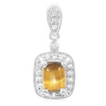 Tigerauge-Silberanhänger