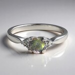 Anello in argento con Spectrolite