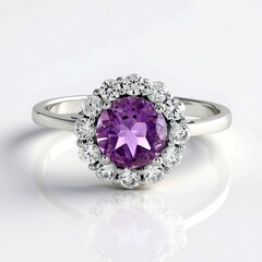 Anello in argento con Quarzo Azur