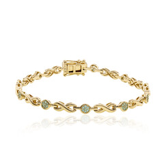 Bracelet en or et Tourmaline Paraïba (CUSTODANA)