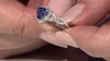 Bague en or et Tanzanite AAA (CIRARI)