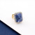 Anello in argento con Zaffiro Blu
