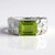 Bague en argent et Péridot (de Melo Essence)