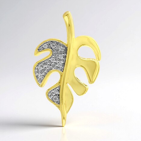 Pendentif en argent et Diamant I1 (G) (Annette)
