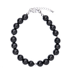 Shungit-Silberarmband