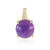 Sibirischer Amethyst-Goldanhänger (de Melo Gold)