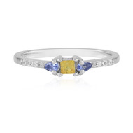 Saphir-Silberring