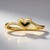 Anello in oro con Diamante SI1 (G) (Annette)