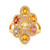 Anello in argento con Zaffiro Fancy