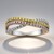 Anello in oro con Diamante Rosa I1 (CIRARI)