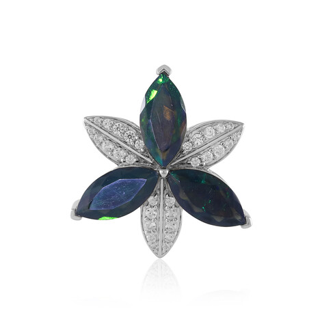 Zilveren hanger met Mezezo opalen