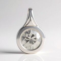 Ciondolo in argento con Quarzo Herkimer