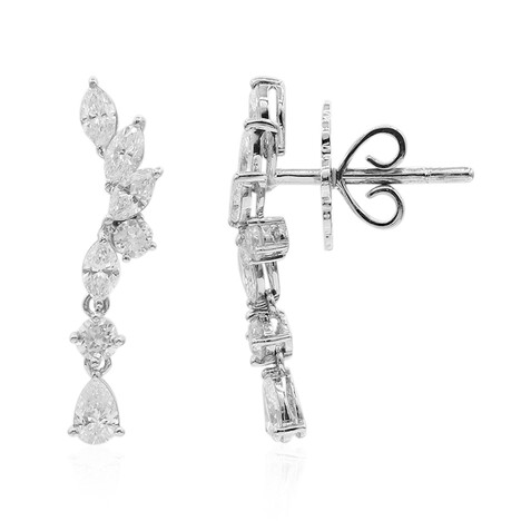 SI2 (H) Diamant-Goldohrringe (Estée Collection)