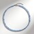 Collana in argento con Acquamarina