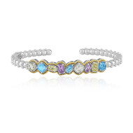 Edelstein-Silberarmreif (Dallas Prince Designs)