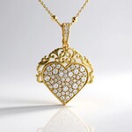 Collana in argento con Zircone (Dallas Prince Designs)