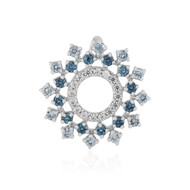 Brazilian Aquamarine Silver Pendant