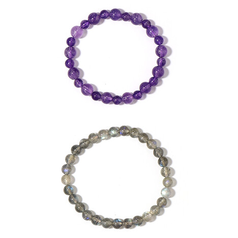 Armband met labradorieten