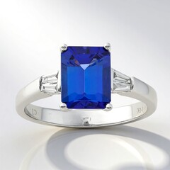 Anello in oro con Tanzanite AAA (CIRARI)