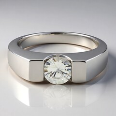 Anello in argento con Zircone