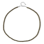 Collana in argento con Pirite