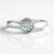 Anello in argento con Opale di Welo
