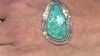 Colgante en plata con Turquesa azul del Mohave Kingman (Jones Lee)