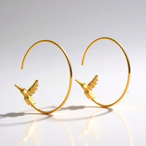Orecchini in argento (M de Luca)