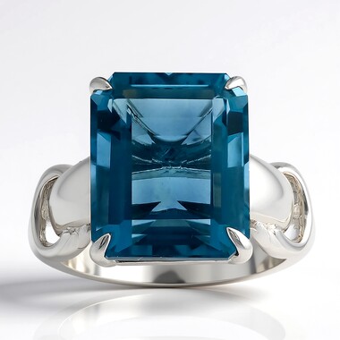 Braldu Fluorite Silver Ring (Pallanova)