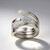 Anello in argento con Topazio Bianco (Adela Silber)