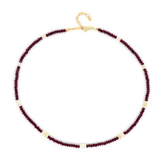 Collar en plata con Rubí de Mozambique