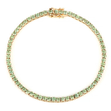 Demantoid-Goldarmband