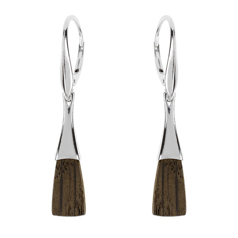 Mooreiche-Silberohrringe (dagen)