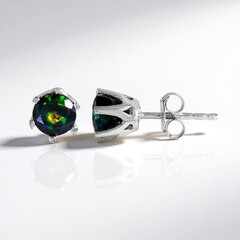 Orecchini in argento con Opale Mezezo