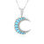 Collar en plata con Turquesa bella durmiente (Dallas Prince Designs)