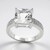 Anello in argento con Danburite