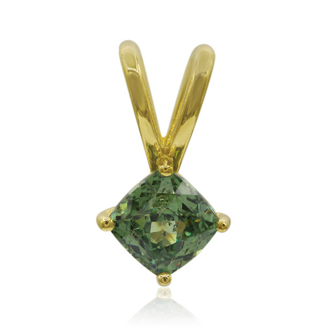 Pendentif en or et Grenat Démantoïde de Madagascar (John Ferry)