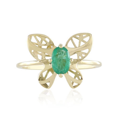 Anello in oro con Smeraldo Zambia (Ornaments by de Melo)