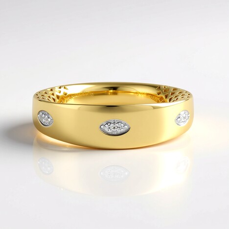Anello in argento con Zircone (Ornaments by de Melo)