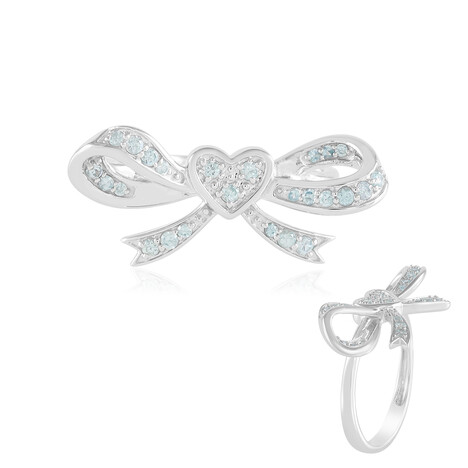 Anillo en plata con Zircón de Ratanak Kirí