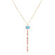 9K Marambaia Topaz Gold Necklace (Michelle Albala)