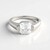 Anello in argento con Zircone