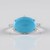 Anello in argento con Turchese Sleeping Beauty (Faszination Türkis)